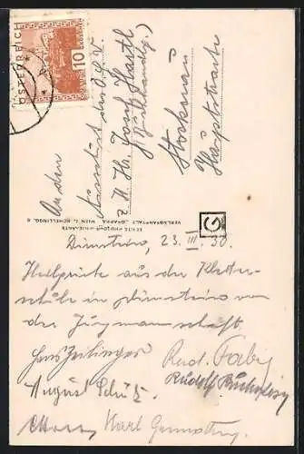 AK Dürnstein a. d. Donau, Stiftskirche