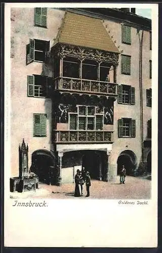 AK Innsbruck, Prunkerker Goldenes Dachl