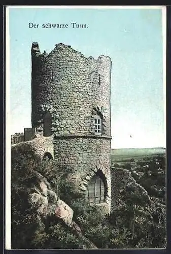 AK Brunn am Geb., Schwarzer Turm