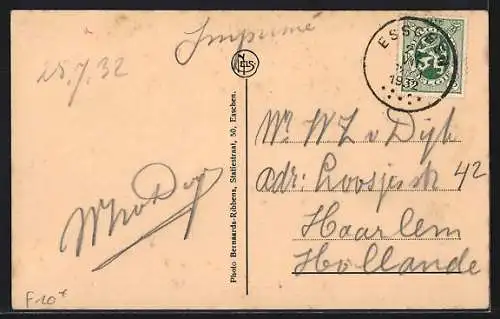 AK Esschen, Statie, Bahnhof