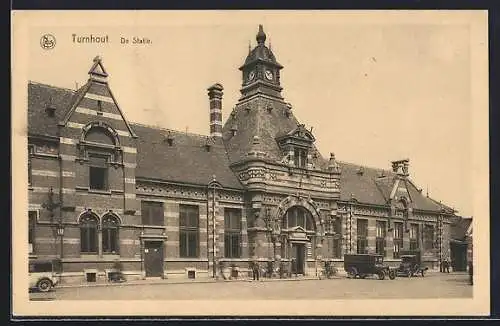 AK Turnhout, De Statie, Bahnhof