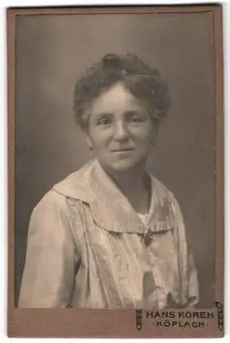 Fotografie Hans Koren, Köflach, Porträt einer Frau