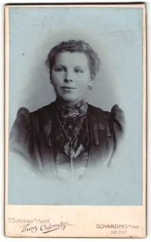 Fotografie Franz Odersky, Schärding am Inn, Porträt einer jungen Dame