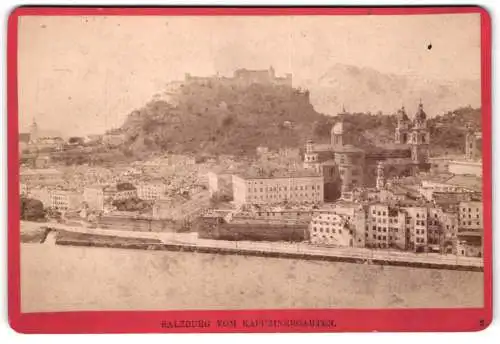 Fotografie Würthle & Spinnhirn, Salzburg, Schwarzstrasse 7, Ansicht Salzburg, Panoramablick auf die Stadt
