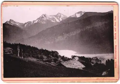Fotografie Diezel & Langer, Wien, Ansicht Beatenberg, Blick auf den See