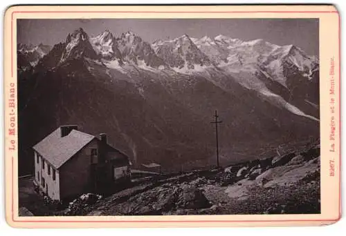 Fotografie Diezel & Langer, Wien, Ansicht Chamonix-Mont-Blanc, La Flegere et le Mont-Blanc