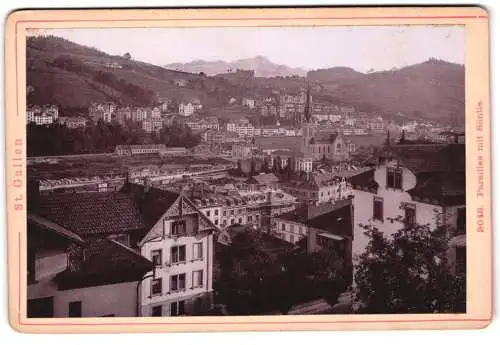 Fotografie Diezel & Langer, Wien, Ansicht St. Gallen, Paradies mit Säntis
