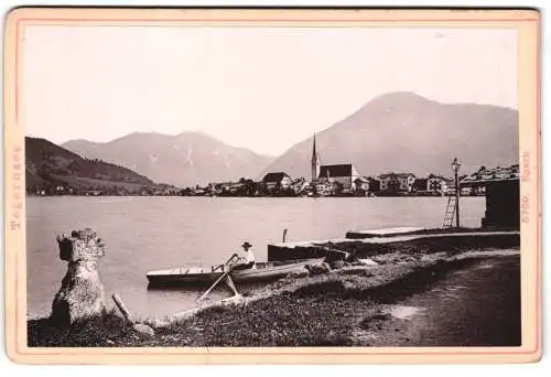 Fotografie Diezel & Langer, Wien, Ansicht Egern, Tegernsee, idyllische Seeszene