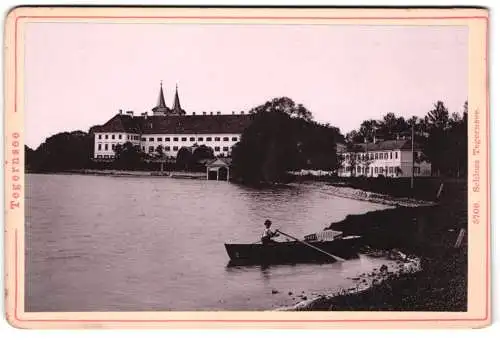 Fotografie Diezel & Langer, Wien, Ansicht Tegernsee, Schloss Tegernsee am Seeufer