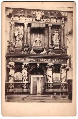 Fotografie Fotograf unbekannt, Venedig, Ansicht Venedig, Innenansicht S. Maria dei Frari