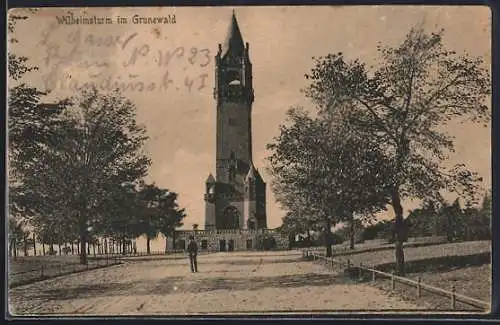 AK Berlin-Grunewald, Wilhelmsturm