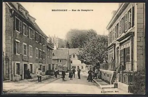 AK Beaucourt, Rue de Dampierre