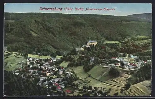 AK Schwarzburg, Panorama vom Trippstein