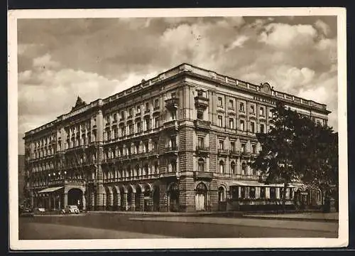 AK Berlin, Hotel Kaiserhof am Wilhelmplatz