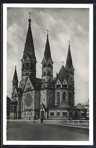AK Berlin-Charlottenburg, Kaiser-Wilhelm-Gedächtniskirche