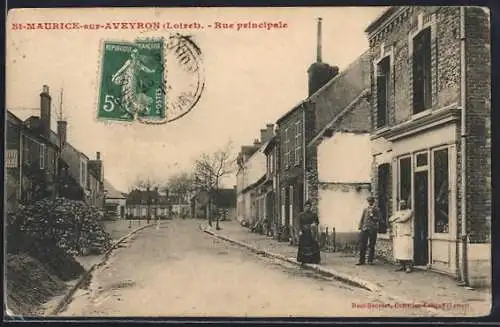 AK St-Maurice-sur-Aveyron, Rue principale