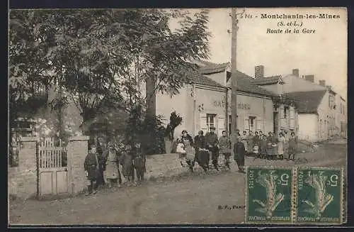 AK Montchanin-les-Mines, Route de la Gare