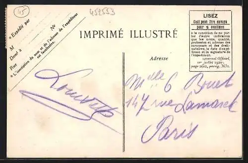 AK Dammarie-sur-Loing, L`Église et la Place