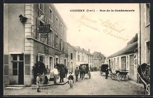 AK Cuisery, Rue de la Gendarmerie