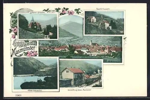 AK Masmünster, versch. Ansichten