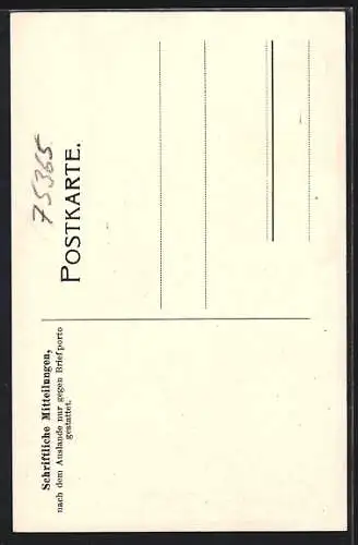 AK Hirsau, Partie im Kloster mit Turm