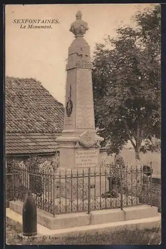 AK Sexfontaines, Le Monument