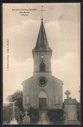 AK Rachecourt-sur-Blaise /Hte-Marne, L`Église