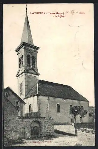 AK Latrecey /Haute-Marne, L`église