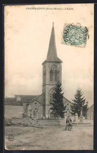AK Chatoillenot /Haute-Marne, L`Église