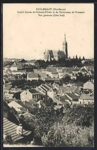 AK Fayl-Billot /Hte-Marne, Vue générale, Côté Sud