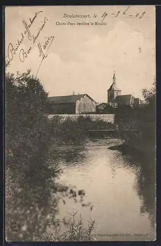 AK Doulaincourt, Chute d`eau derrière le Moulin