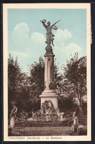 AK Chalindrey /Hte-Marne, Le Monument