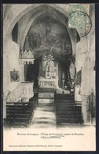 AK Chalancay /Prauthoy, L`Église, Intérieur