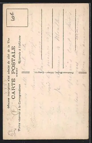 AK Auberive, Promenade Entre-deux-Baux le long du canal et de l`église adjacente