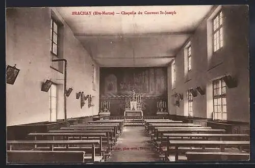 AK Brachay /Hte-Marne, Chapelle du Couvent St-Joseph