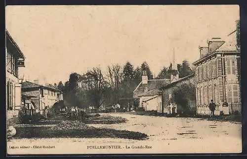 AK Puellemontier, La Grande-Rue