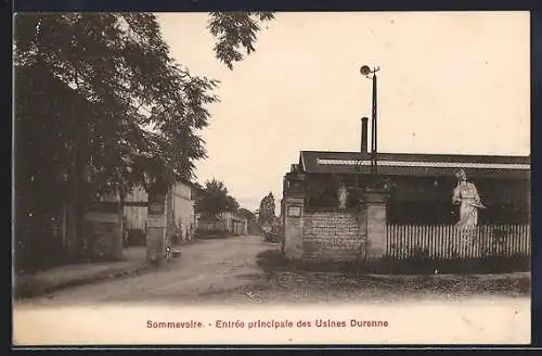 AK Sommevoire, Entrée principale des Usines Durenne