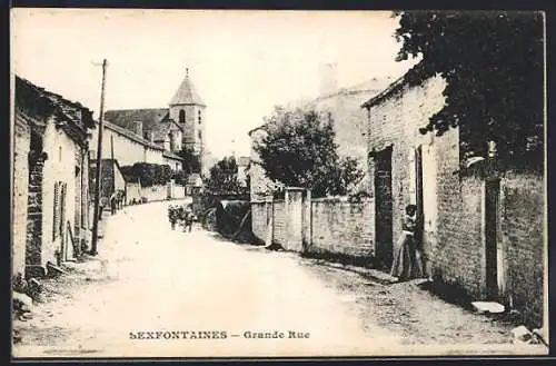 AK Sexfontaines, Grande Rue
