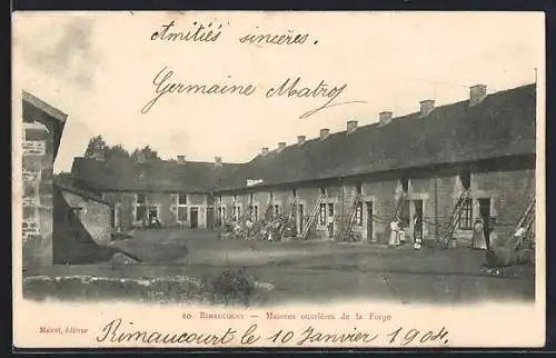 AK Rimaucourt, Maisons ouvrières de la Forge