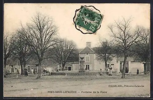 AK Prez-sous-Lafauche, Fontaine de la Place