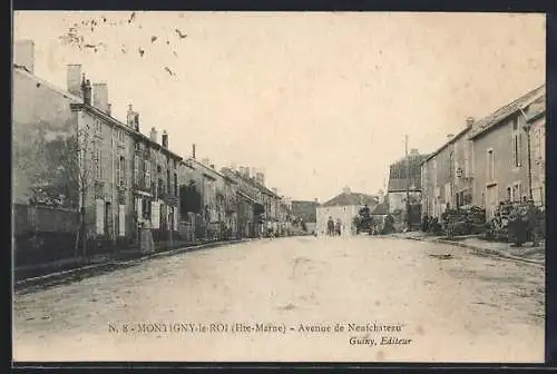AK Montigny-le-Roi /Hte-Marne, Avenue de Neufchâteau