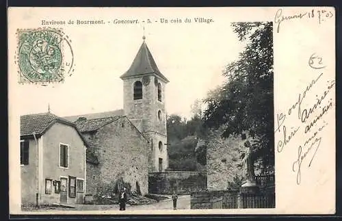 AK Goncourt, Un coin du Village