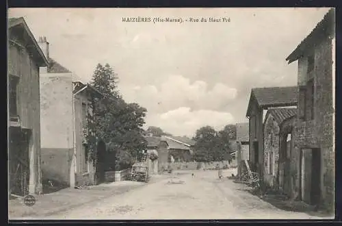AK Maizières /Hte-Marne, Rue du Haut Pré