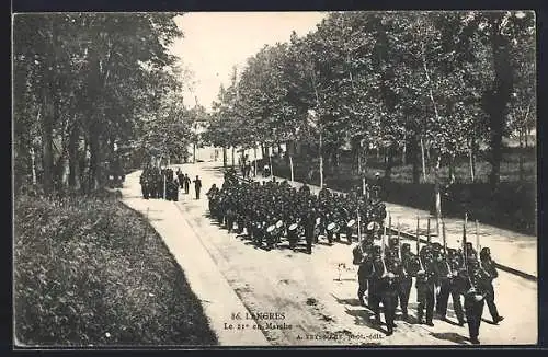 AK Langres, Le 21e en Marche