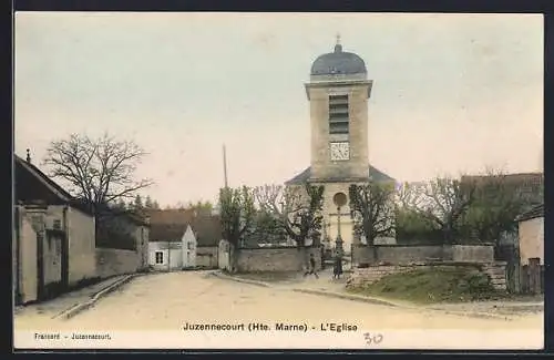 AK Juzennécourt /Hte.-Marne, L`Église