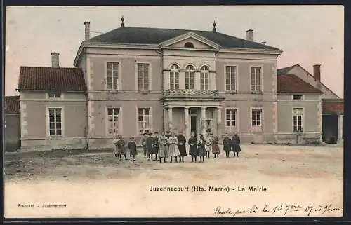 AK Juzennecourt /Hte.-Marne, La Mairie