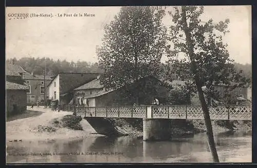 AK Gourzon /Hte-Marne, Le Pont de la Marne