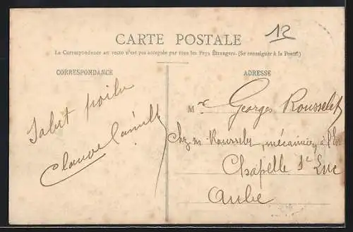 AK Guindrecourt-sur-Blaise, Vue générale