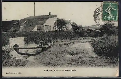 AK Châteauvillain, La Galocherie et le ruisseau adjacents