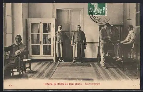 AK Bourbonne-les-Bains, Hôpital Militaire, Électrothérapie